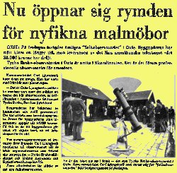 Tidningsklipp - Sydsvenska Dagbladet
